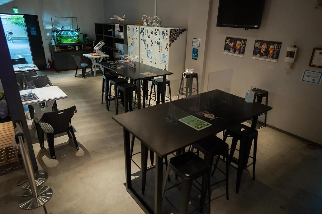 Capsule hotel Moon Station Hotel Tokyo