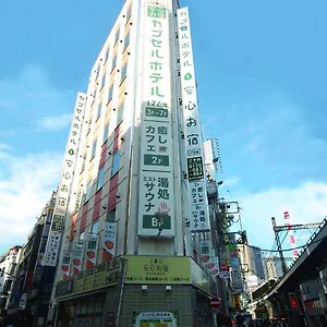 캡슐호텔 캡슐 안신 오야도 신바시, 도쿄